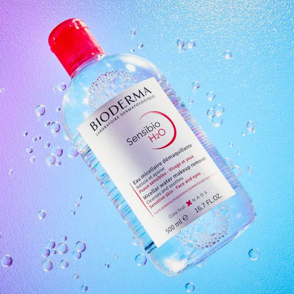 NEW✅BIODERMA Sensibio H2O Micellar Water 8,4 fl. oz - Picture 4 of 6